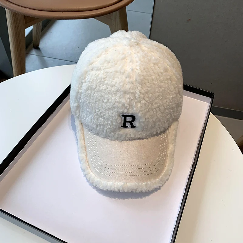Damen Flauschige Plüsch-Baseballkappe Skanto