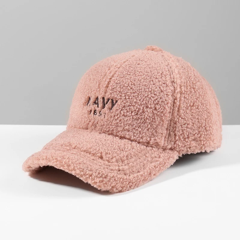 Damen Flauschige Sherpa-Baseballkappe Skanto