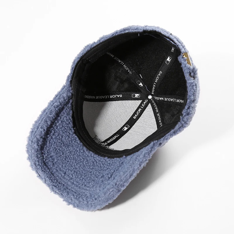 Damen Flauschige Sherpa-Baseballkappe Skanto