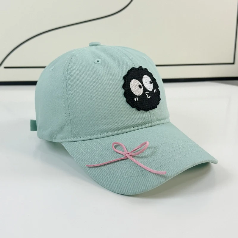 Damen Süße Baseballkappe mit Charakter-Stickerei Skanto