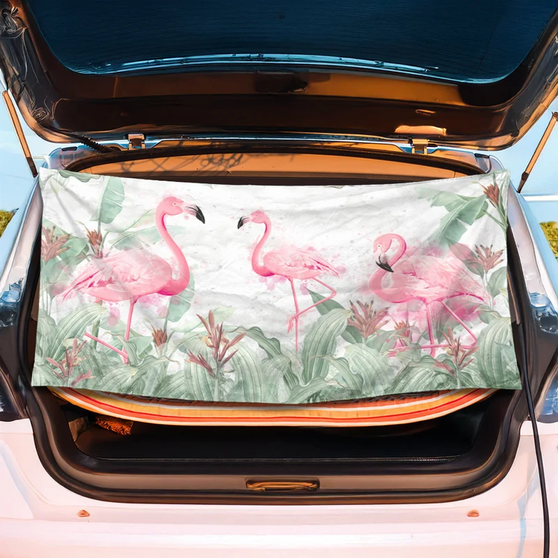 Kofferraummatte mit kreativem Flamingo-Design Skanto