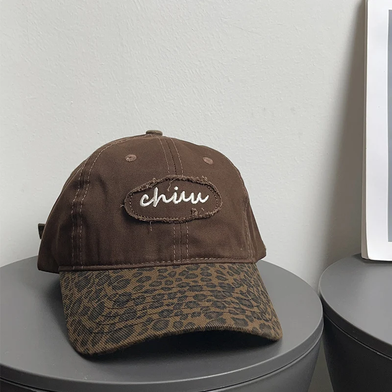 Lässige Damen-Baseballcap mit Animal-Print Skanto