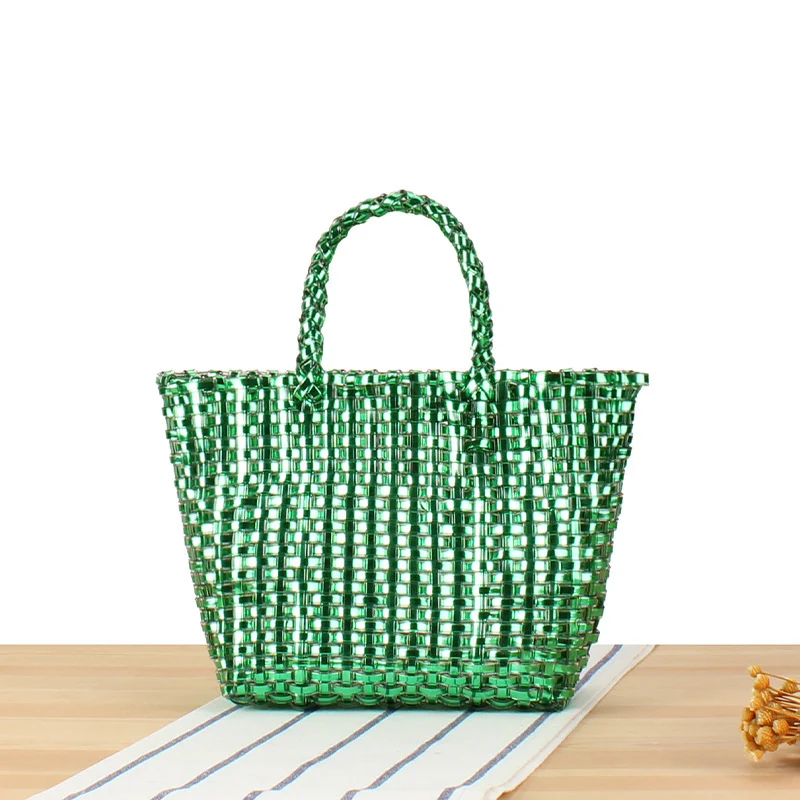 Edle Raffia-Tragetasche Skanto