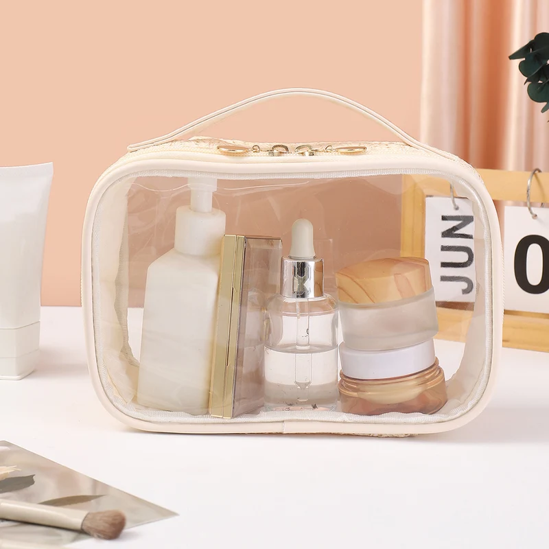 Transparente Kosmetiktasche Skanto
