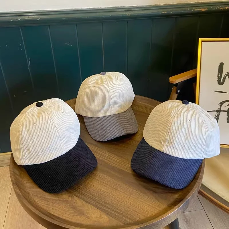 Baseballkappe aus Cord für Damen Skanto