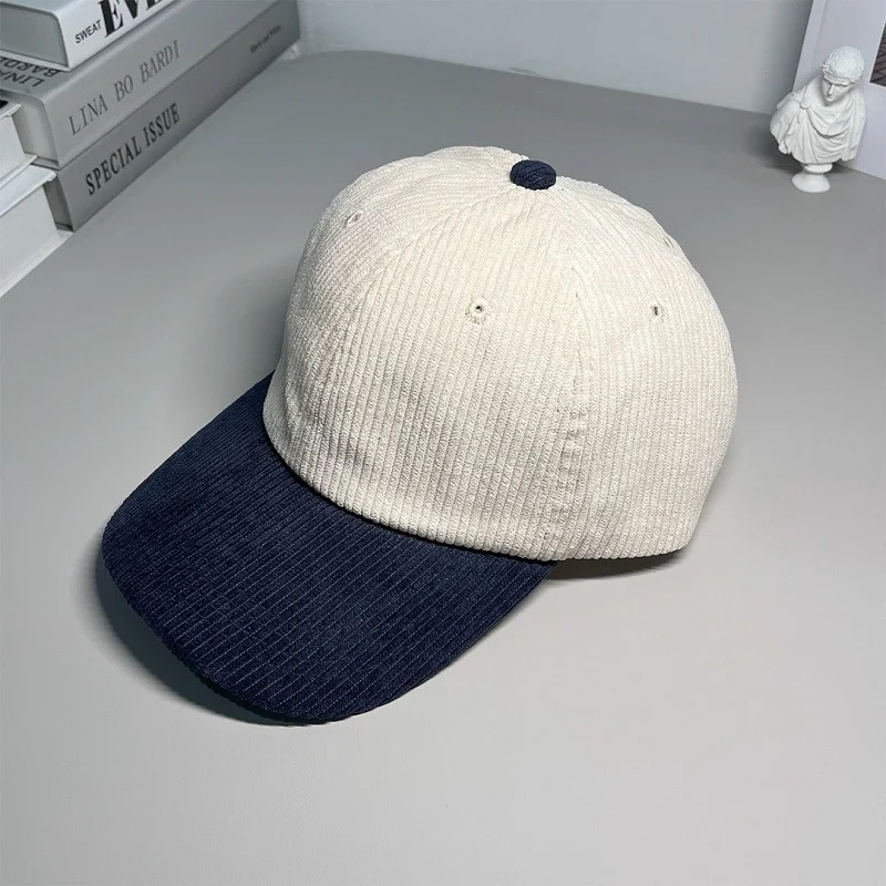 Baseballkappe aus Cord für Damen Skanto