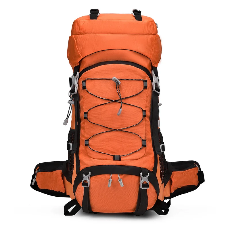 Unisex Skanto robuster Outdoor-Trekkingrucksack mit höhenverstellbarem Deckel, ergonomischem Hüftgurt und Front-Bungee Skanto