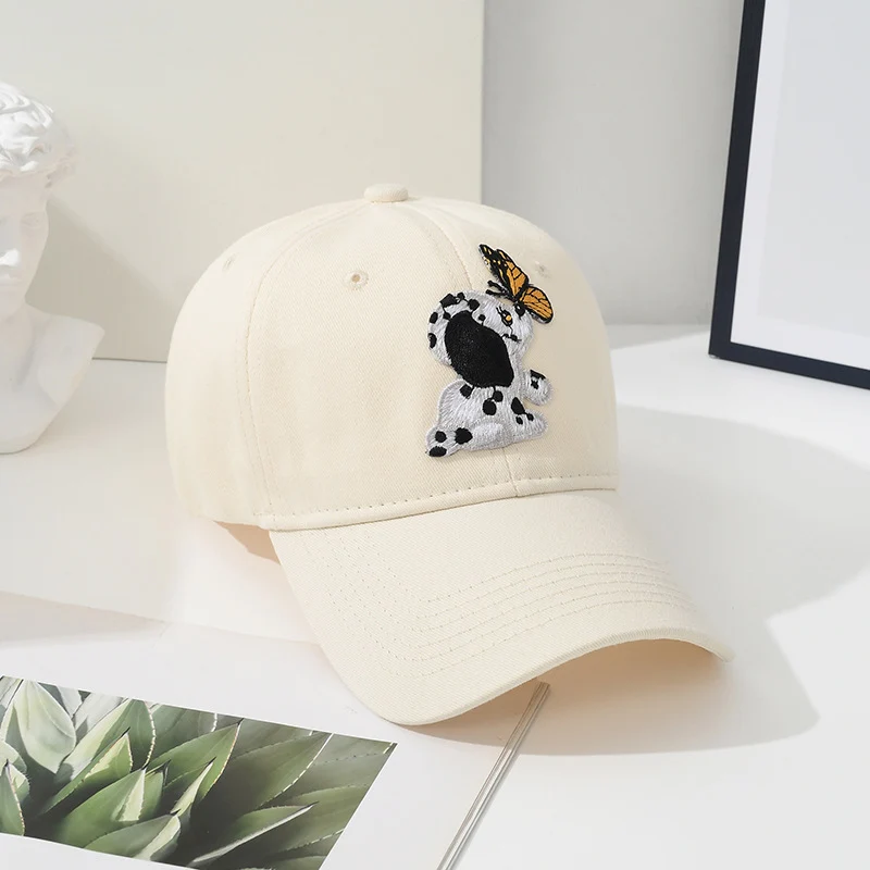 Damen Bestickte Baseball Cap mit Tiermotiven Skanto