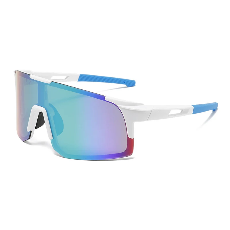 Unisex Sport-Wrap-Sonnenbrille mit polarisierten Gläsern, hohem UV-Schutz und rutschfestem Nasenpad Skanto