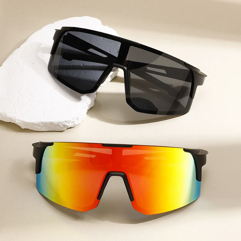 Unisex Sport-Wrap-Sonnenbrille mit polarisierten Gläsern, hohem UV-Schutz und rutschfestem Nasenpad Skanto