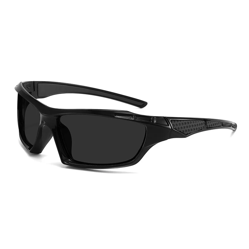 Unisex Sport-Wrap-Sonnenbrille mit polarisierten, bruchsicheren Polycarbonat-Gläsern und rutschfesten Nasenpads Skanto