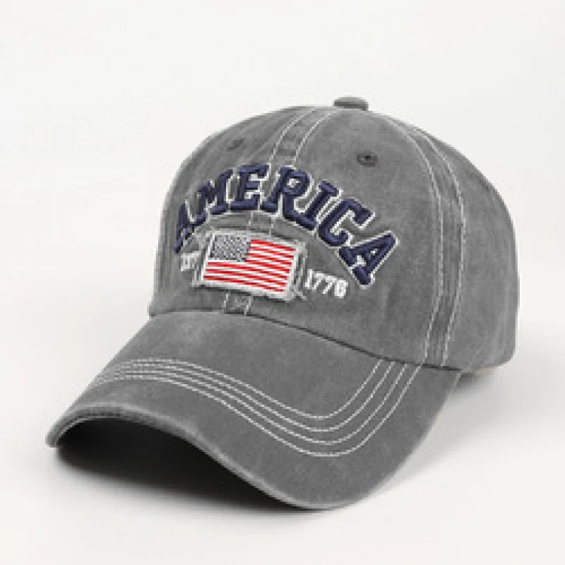 Vintage-inspirierte Bestickte Baseballkappe für Herren Skanto