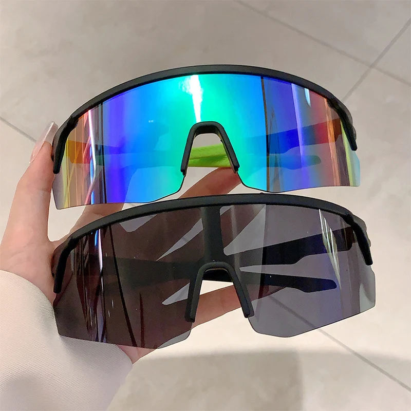 Unisex Skanto Performance Sportsonnenbrille mit Vollvisierlinse und bruchsicherer Polycarbonatlinse Skanto