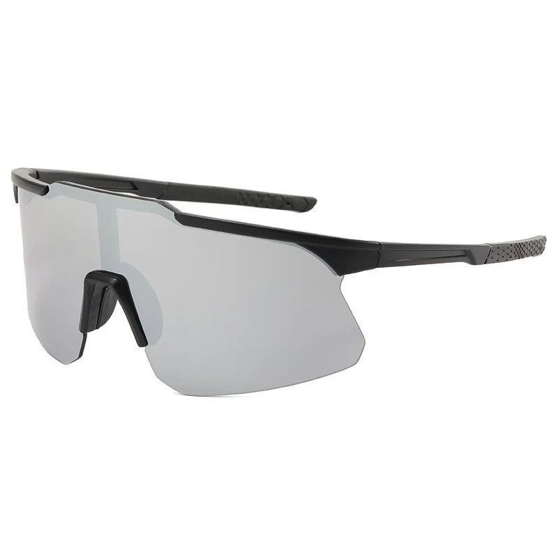 Unisex Nan Sport Performance Sonnenbrille Halbrandlos mit polarisierter Linse und rutschfestem Nasenpad Skanto