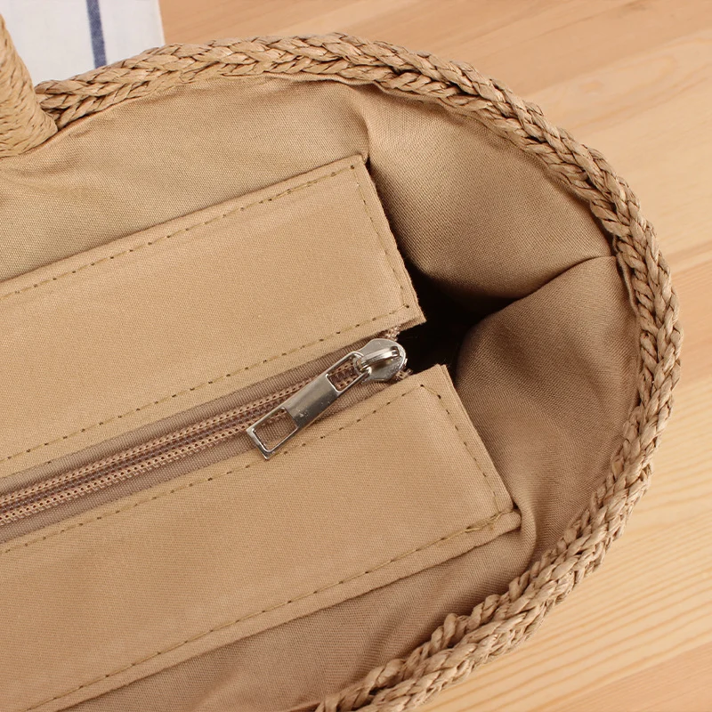 Geflochtene Tote- und Strandtasche Skanto