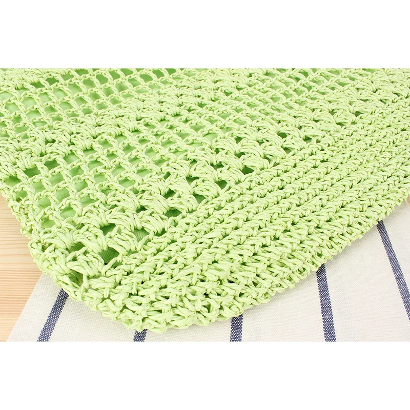 Korbtasche mit floraler Applikation Skanto