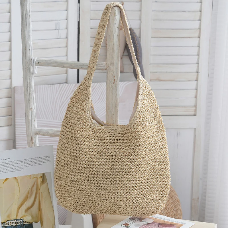 Handgefertigter Raffia-Korb Skanto