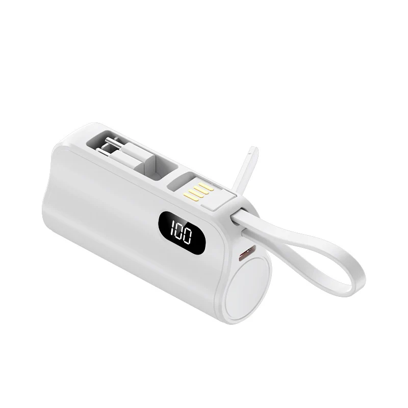 Tragbare Powerbank mit LED-Anzeige Skanto