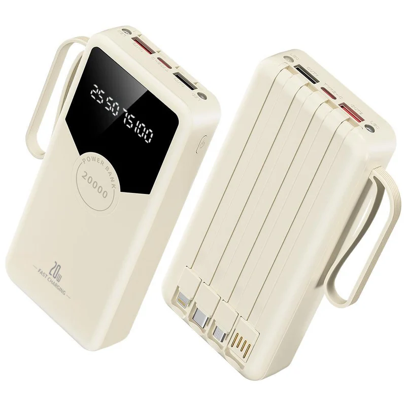 Powerbank mit Schnellladung und LED-Anzeige Skanto