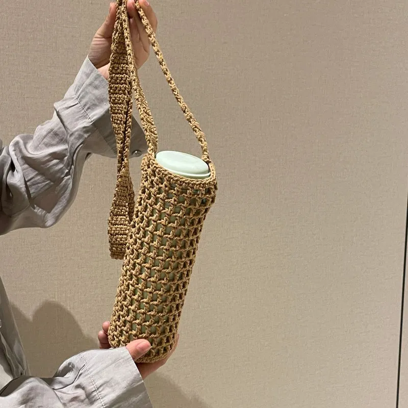 Handgeknüpfte Flaschentasche Skanto