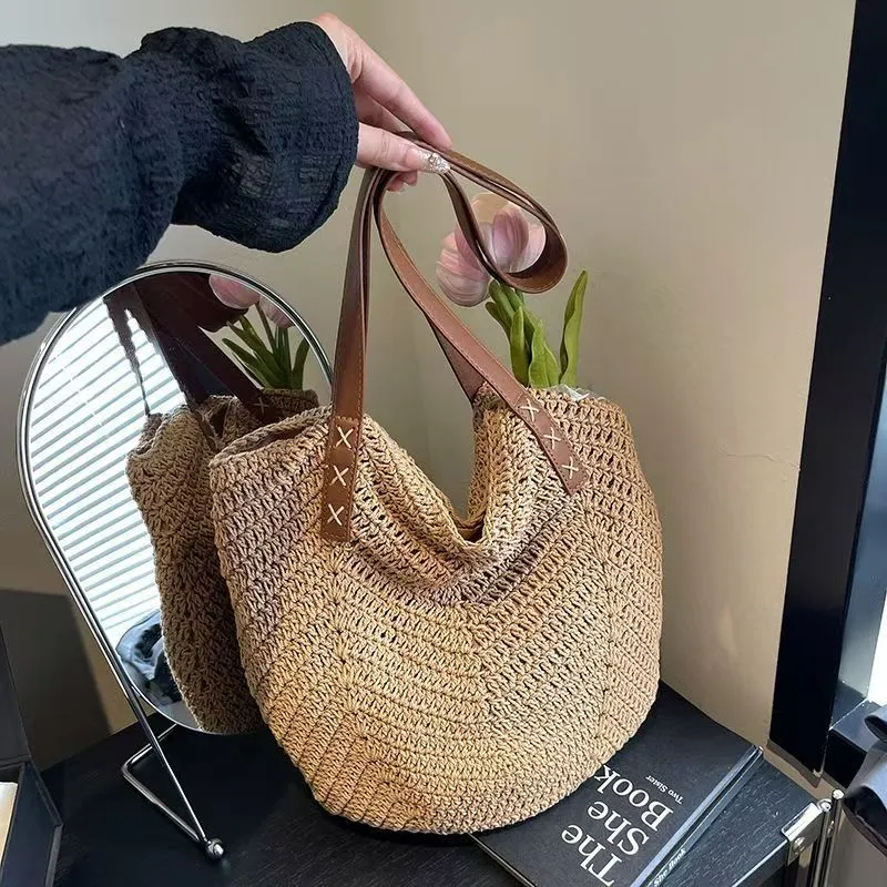 Handgemachte Tasche aus Naturmaterial Skanto