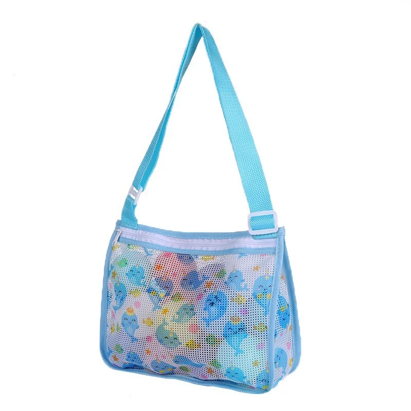 Mesh-Strandtasche mit praktischem Reißverschluss Skanto