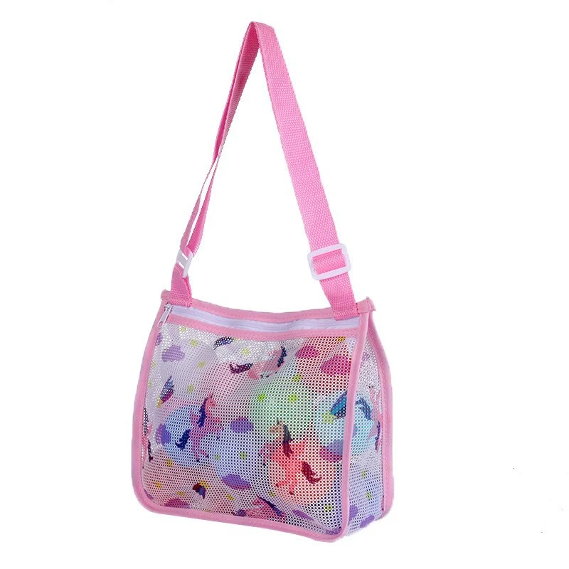 Mesh-Strandtasche mit praktischem Reißverschluss Skanto