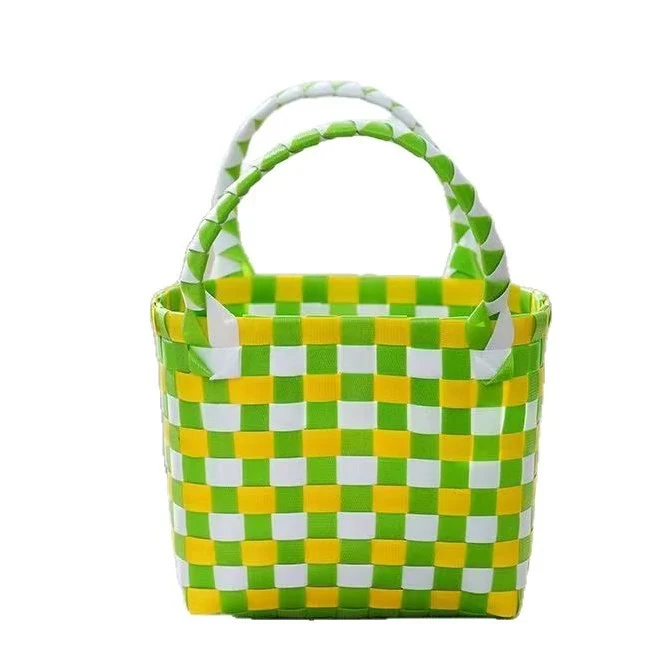Handgemachte Tasche aus wetterfestem Material Skanto