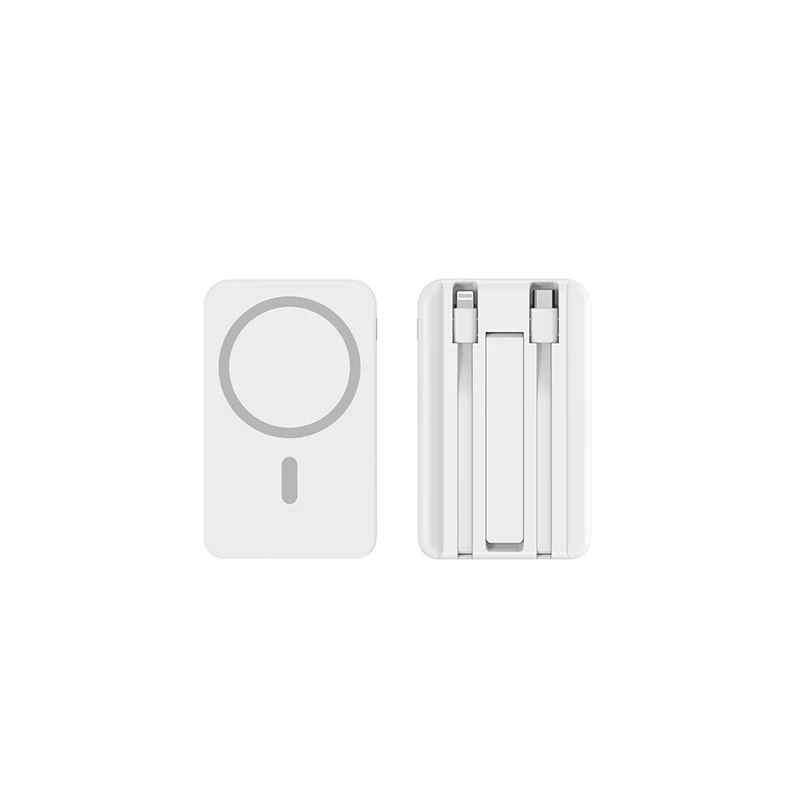 Tragbare Powerbank mit kabelloser Ladefunktion Skanto