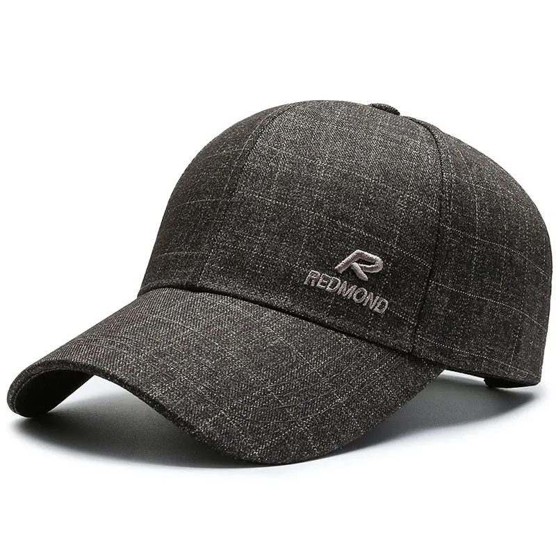 Herren Lässige Denim Baseballkappe Skanto