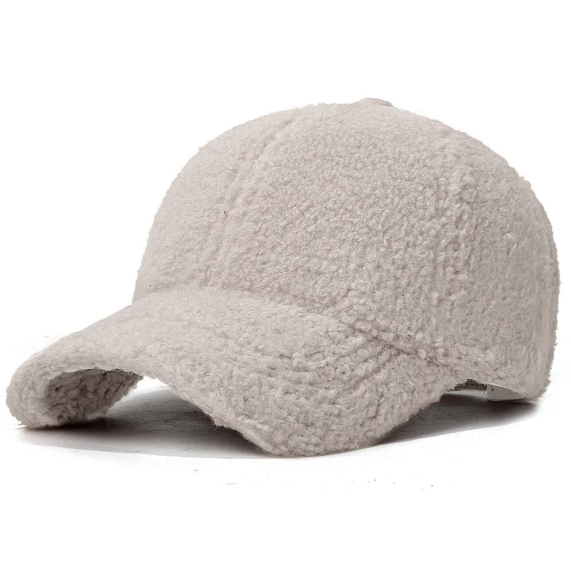 Damen Plüsch-Fleece-Baseballkappe Skanto