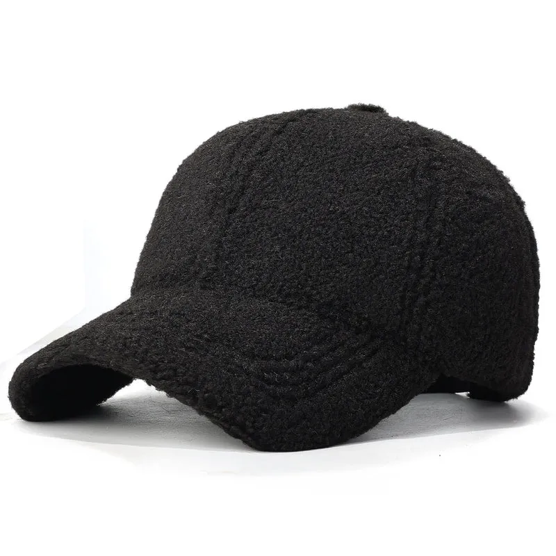 Damen Plüsch-Fleece-Baseballkappe Skanto
