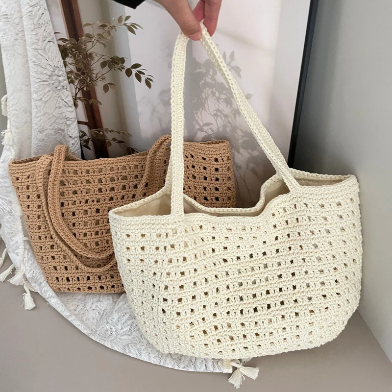 Gehäkelte Strandtasche Skanto
