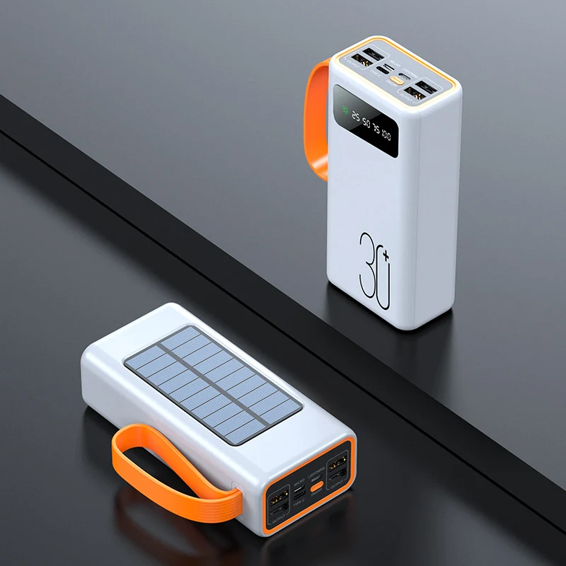 Tragbare Powerbank mit LED-Licht Skanto