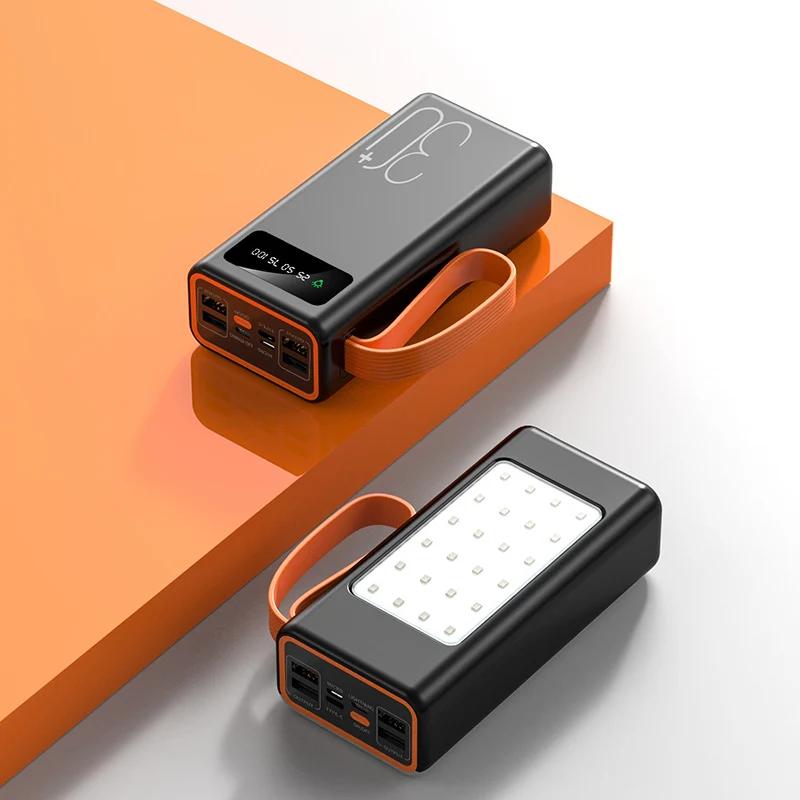 Tragbare Powerbank mit LED-Licht Skanto