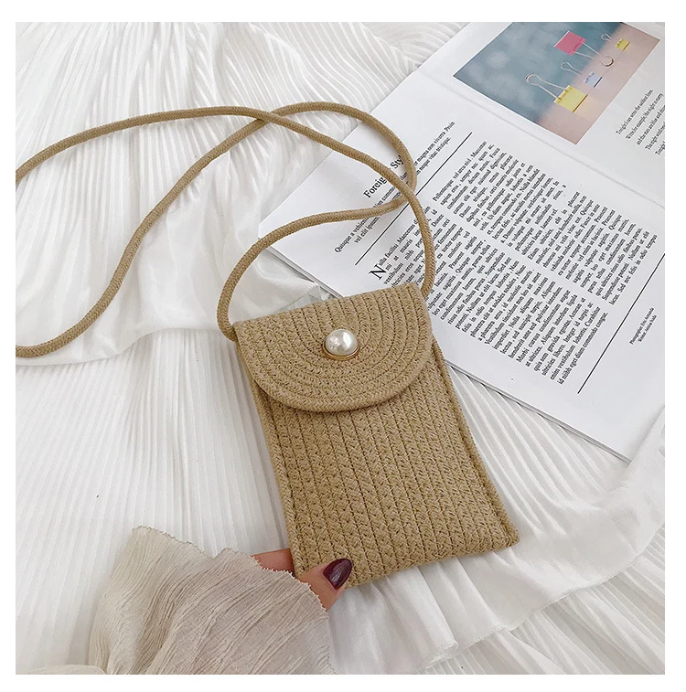 Handtasche im Flechtdesign Skanto