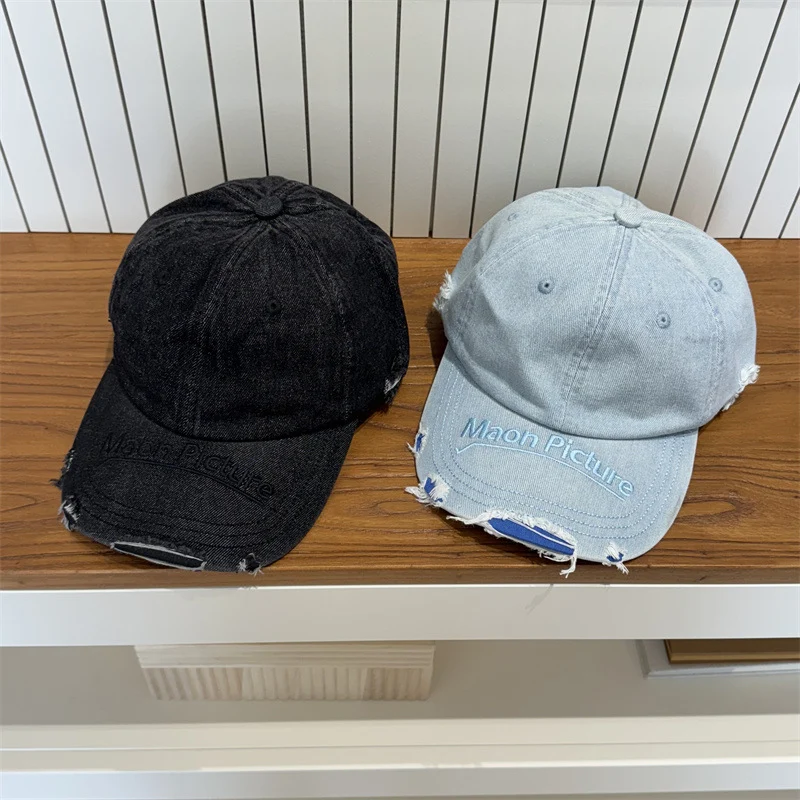 Damen Baseball Cap aus Denim im Used-Look Skanto 1783922478