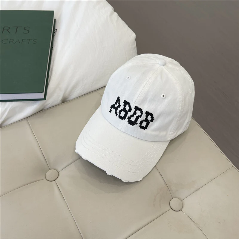 Skanto Damen Baseball Cap aus Baumwolle im Used-Look mit Grafik-Detail Skanto