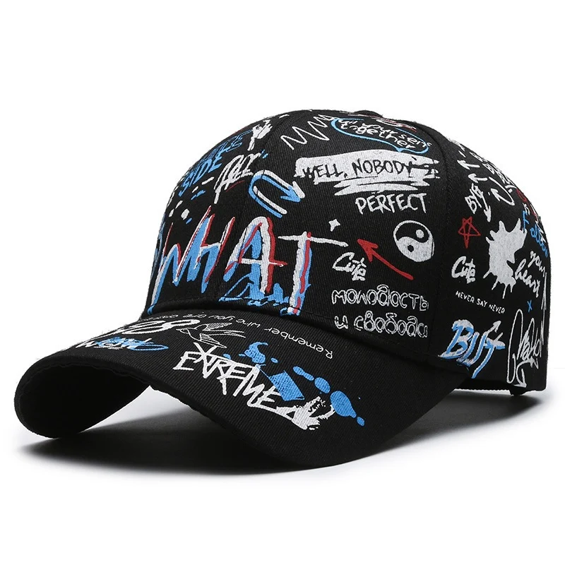 Unisex Baseball Cap im Graffiti-Stil Skanto
