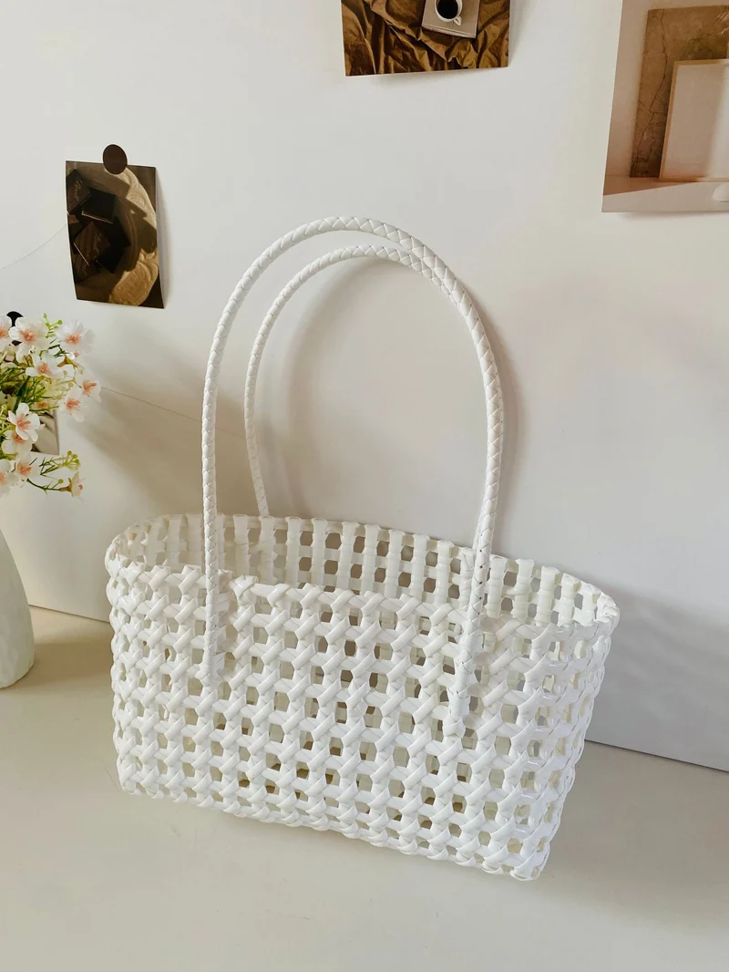 Handgewebte Korbtasche Skanto