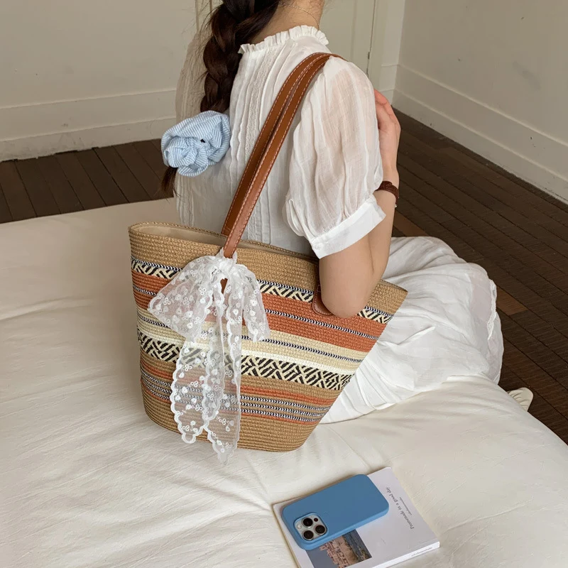 Stylische Strandtasche Skanto