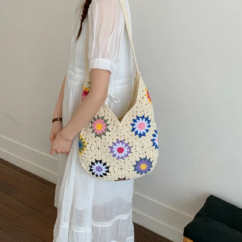 Moderne gehäkelte Handtasche Skanto