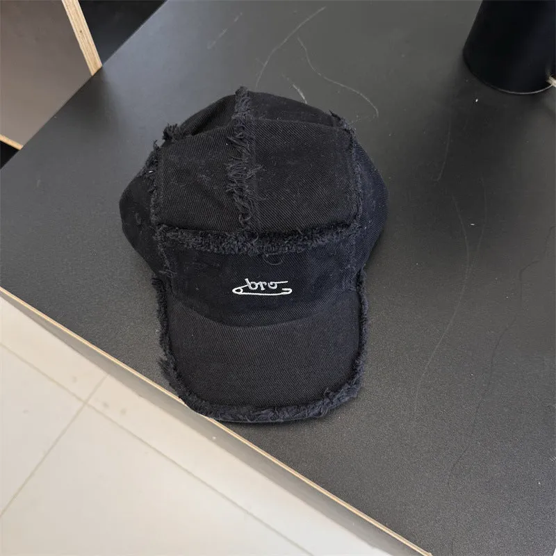 Herren Distressed Jeans-Snapback-Kappe Skanto