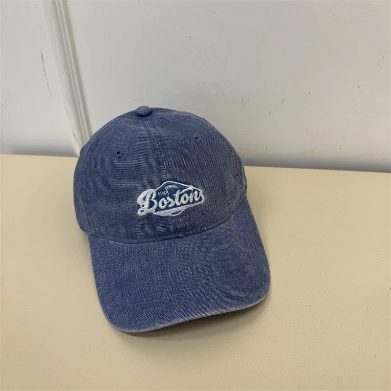 Unisex bestickte Baseball Cap im Vintage-Stil Skanto