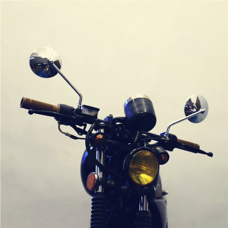Verstellbare Motorradspiegel mit modernem Design und hoher Sichtbarkeit Skanto