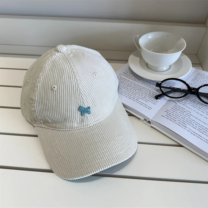 Baseballkappe aus Cord für Damen Skanto