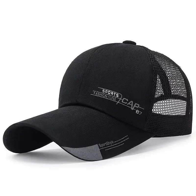 Damen Sportliche Mesh-Cap mit Schnalle Skanto