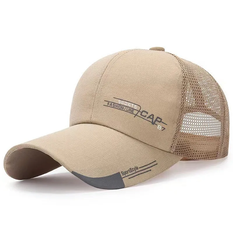 Damen Sportliche Mesh-Cap mit Schnalle Skanto