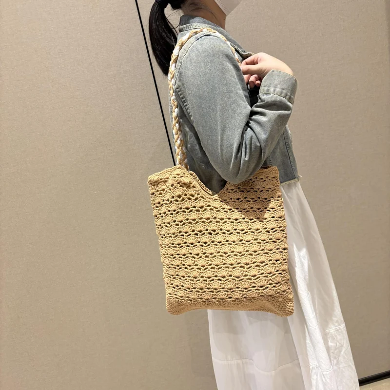 Handgeknüpfte Shopper-Tasche Skanto
