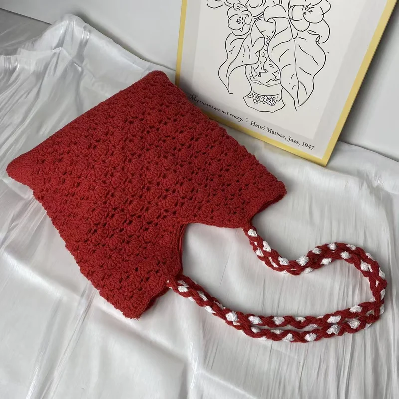 Handgeknüpfte Shopper-Tasche Skanto
